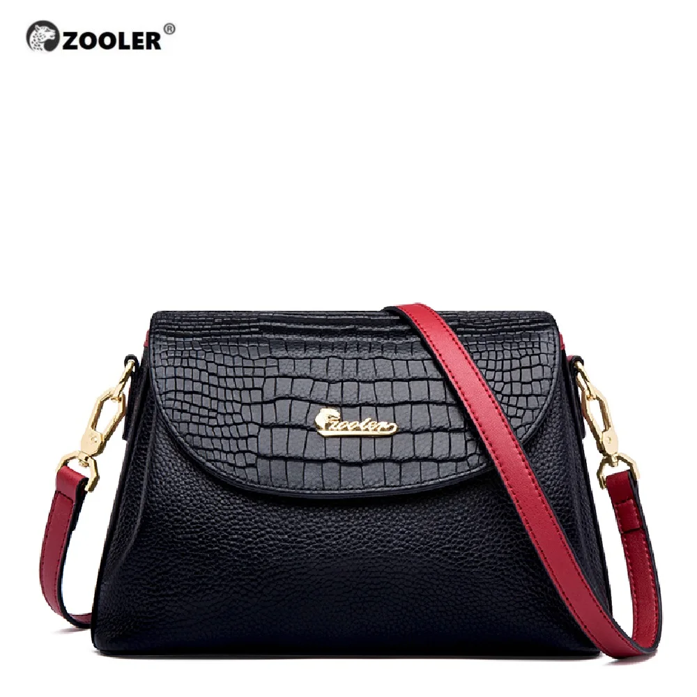 Женская сумка Кроссбоди с крокодиловым узором маленькая сумочка из натуральной