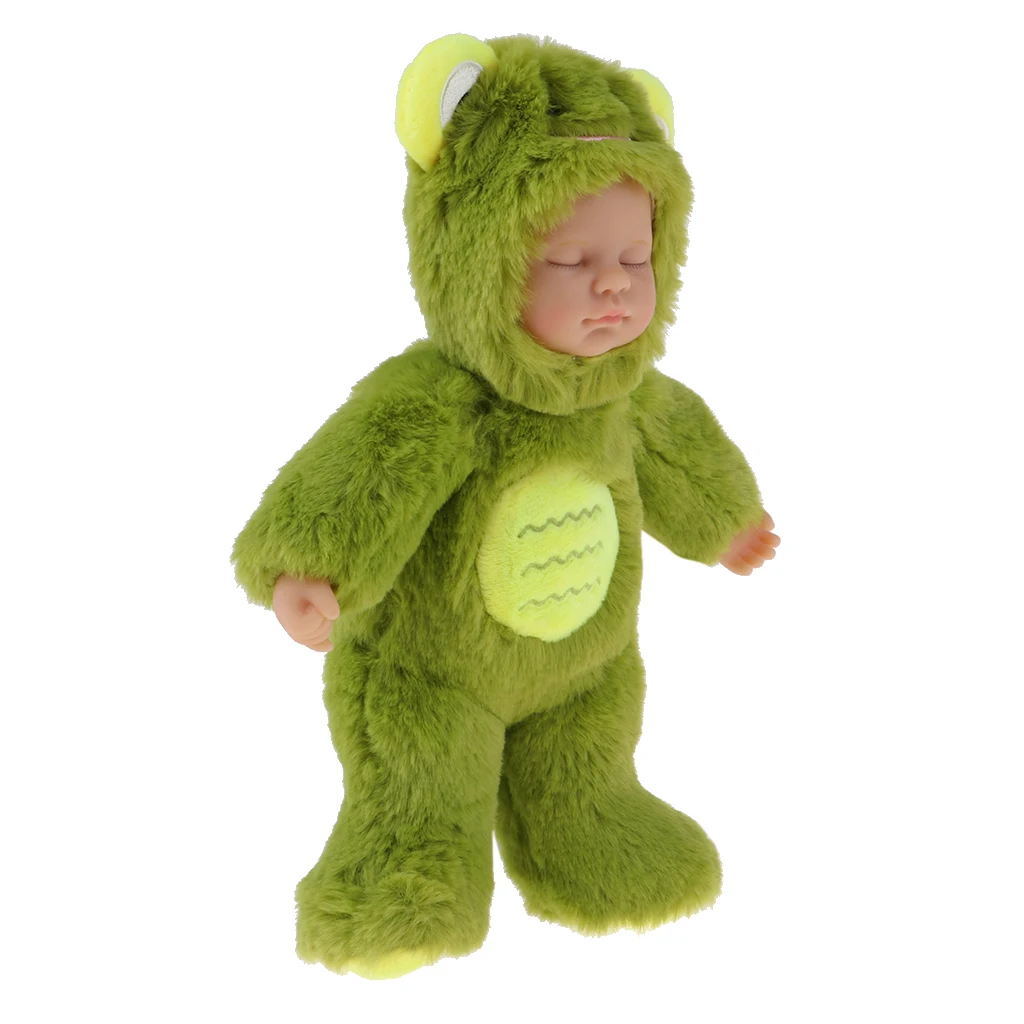 Милая имитация новорожденного спящего ребенка кукла для младенца реалистичные