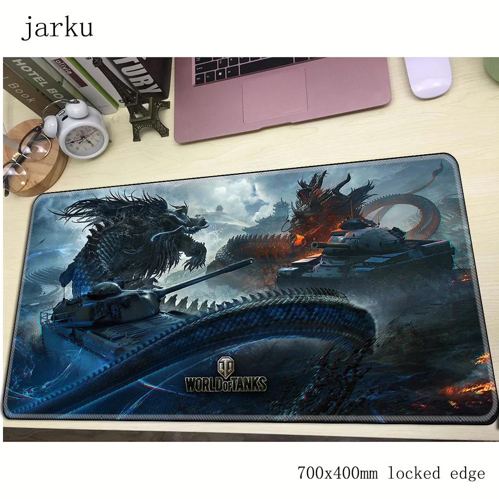 Игровой коврик для мыши world of танки 700x400 мм ноутбука большой игровой аксессуары