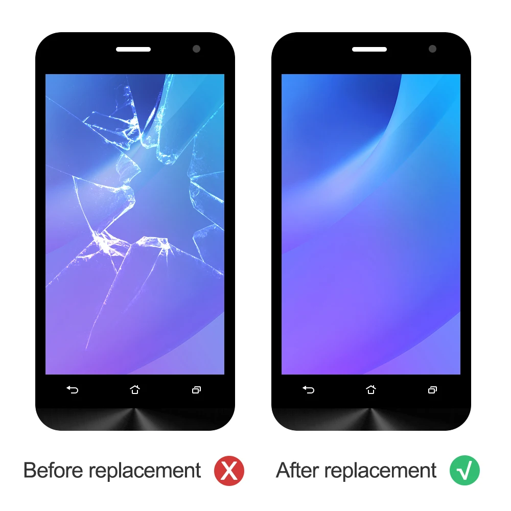 ЖК-дисплей 5 дюйма ZS550KL для Asus Zenfone 3 Deluxe Z01FD панель сенсорный экран датчик стекло в