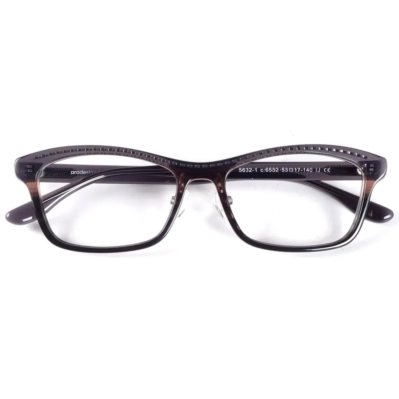 Европейские супер дизайнерские ацетатные оправы для очков женские роскошные