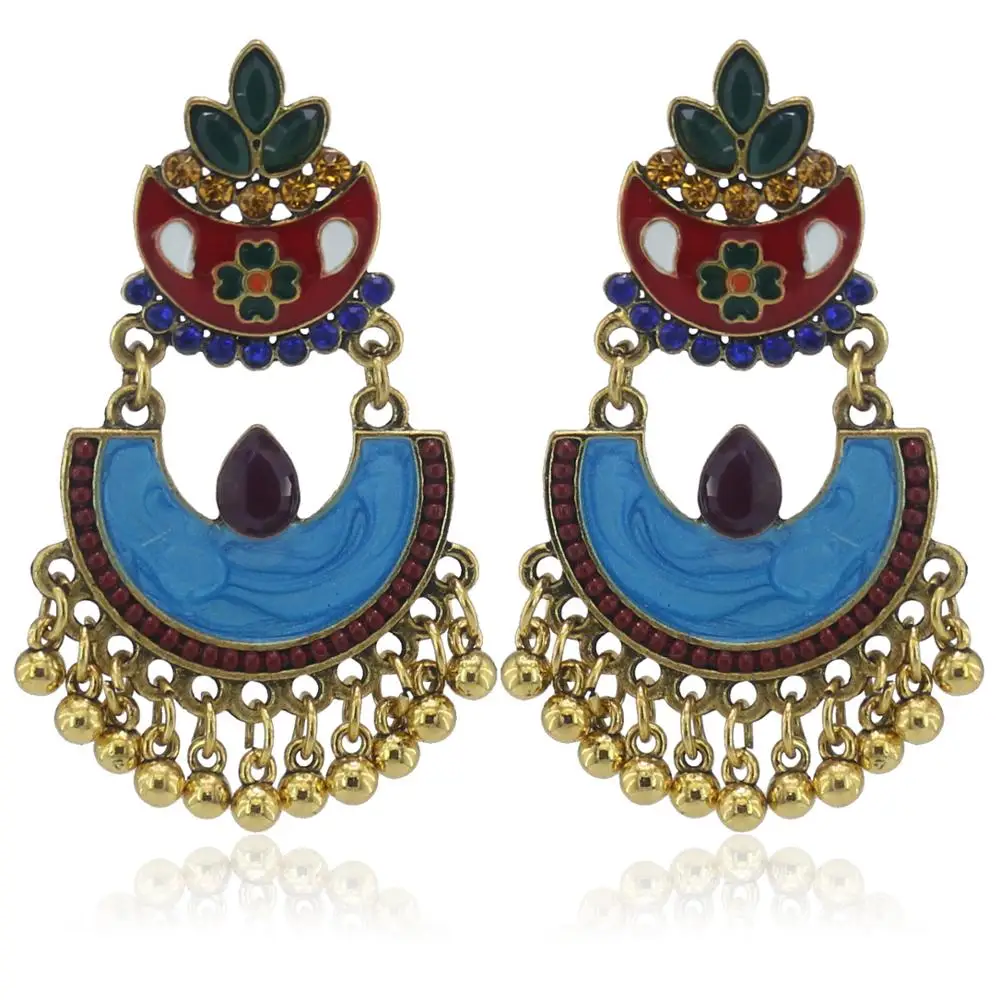 Серьги подвески с золотистым жемчугом крупные полимерные сережки длинными