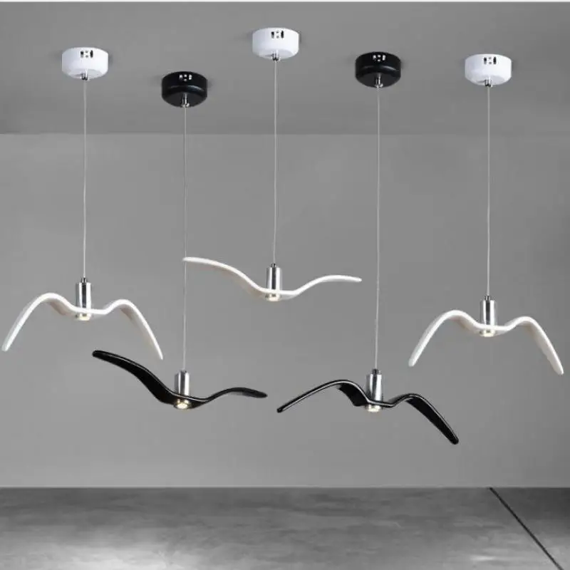 Подвесной светильник в стиле лофт ресторан Чайка Современная Подвесная лампа