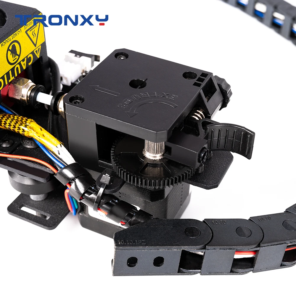 tronxy x5sa with auto leveler direct extruder update kit print flexible material tpu silent guide rail pulley 3d printer parts free global shipping