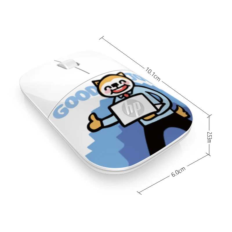 Оригинальная мультяшная Мышь HP 1200 DPI Беспроводная игровая компьютерная мышь