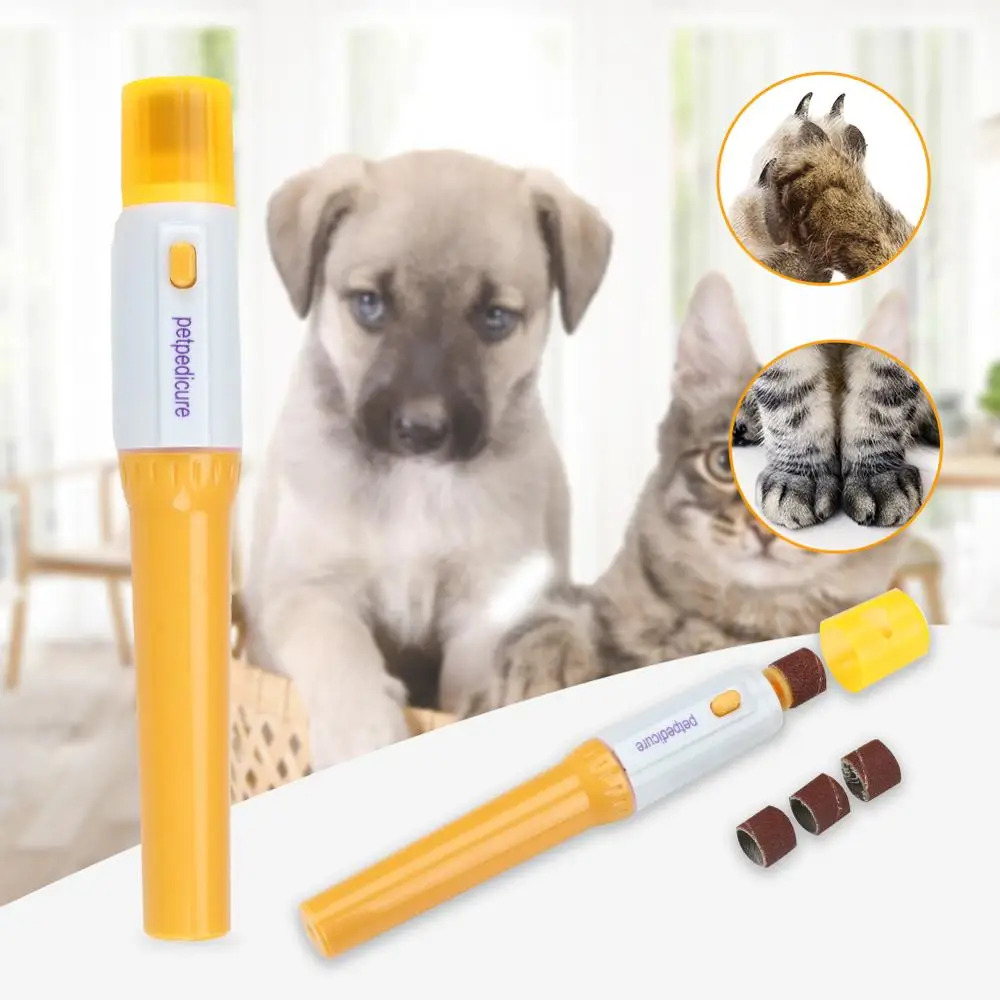 

Dog Electric Grippers Cat Nail Polisher Dog Gripper Cat Dog Pet Claw Nail Grooming Kit Manicure Pet Tool Pet Supplies