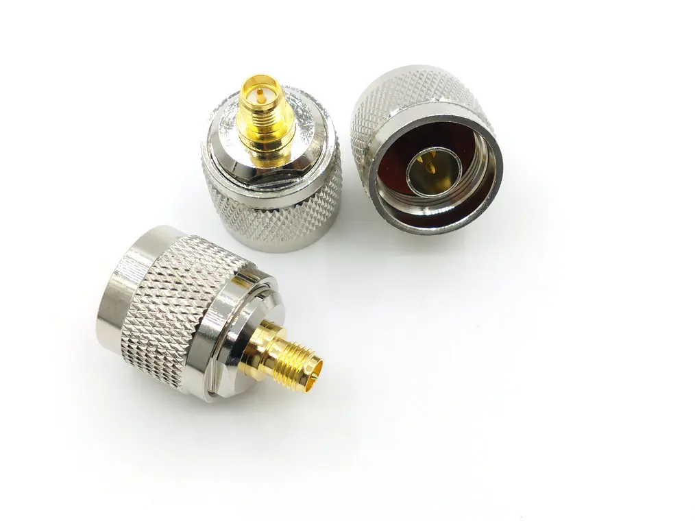 20 шт N Тип штепсельной вилки RF коаксиальный адаптер для RP SMA Гнездовой