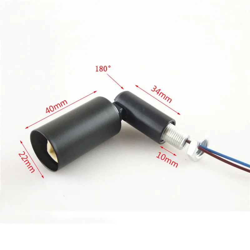 

12PCS G9 Lamp Base G9 Ceramics Metal Lamp Holder,With Cable 18cm Vintage Lamp Cup 110V 220V