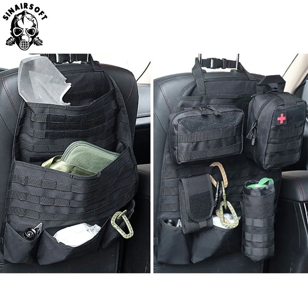 Универсальная сумка SINAIRSOFT на спинку сиденья автомобиля тактический Органайзер