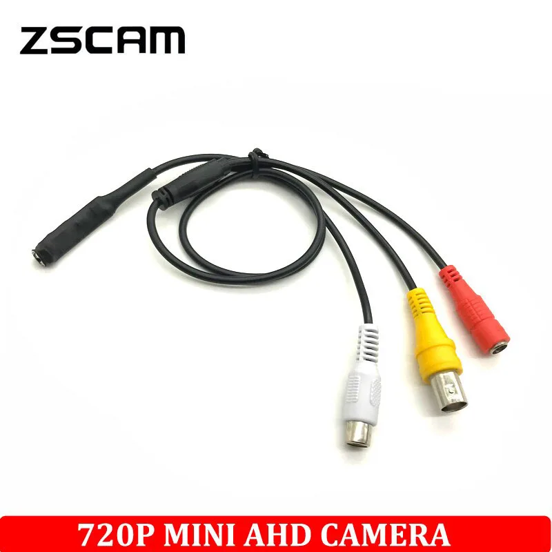 ZSCAM 720P HD МП мини камера безопасности AHD нм Невидимый свет ИК Ночное Видение