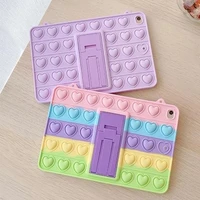 silicone cover case for ipad mini 6 5 air 2 3 10 5 10 9 10 2 2019 2020 pro 11 2021 2018 9 7 2017 kids toy soft coverstrap cases