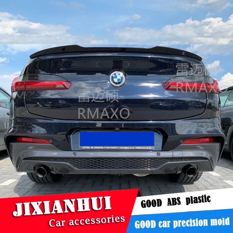 Спойлер для BMW G02 X4 2019-2020 спойлер заднего крыла автомобиля из АБС-пластика цветной