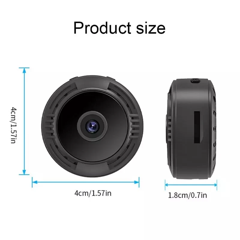 Wi-Fi мини-камера HD 1080P Беспроводная с функцией ночного видения | Электроника