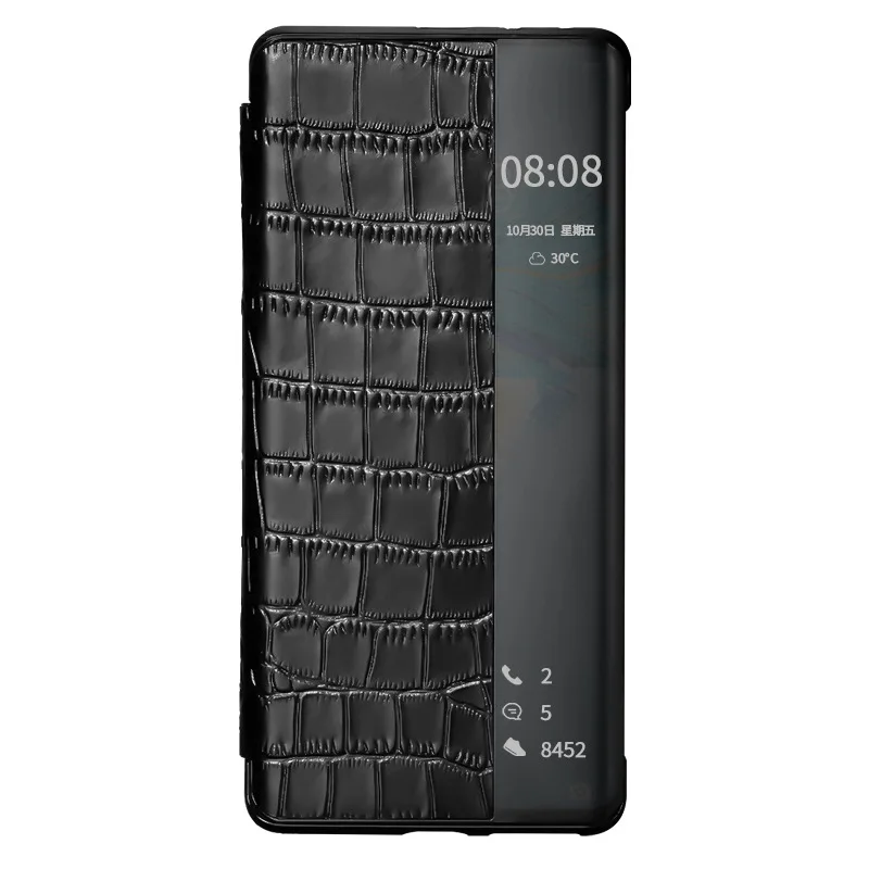 

Чехол-книжка для Huawei Mate 40, 30 Pro Plus, P40 Pro, из натуральной кожи