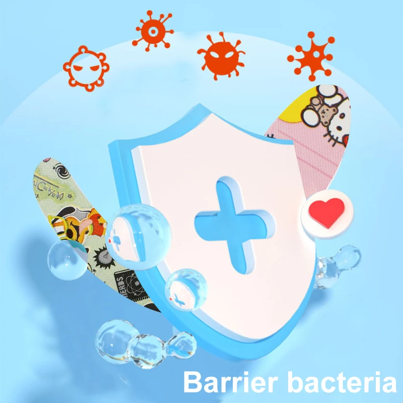 240 шт. с изображениями мультипликационных персонажей пластырь Водонепроницаемый