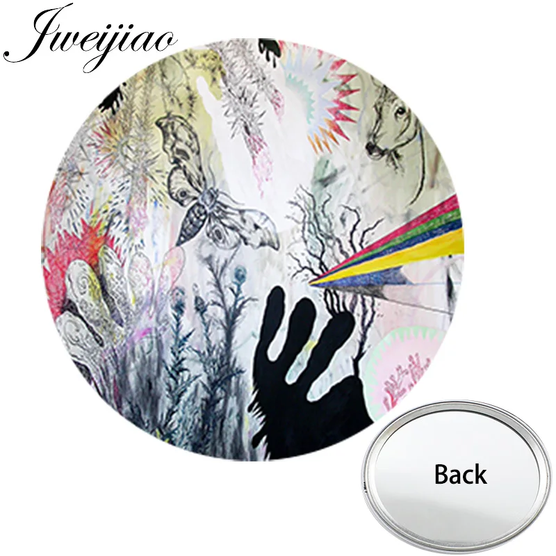 

Youhaken Abstracts Oil Paintings Art Photo Printed Mini One Side Flat Pocket Mirror Compact Portable Makeup Vanity Hand Mirrors