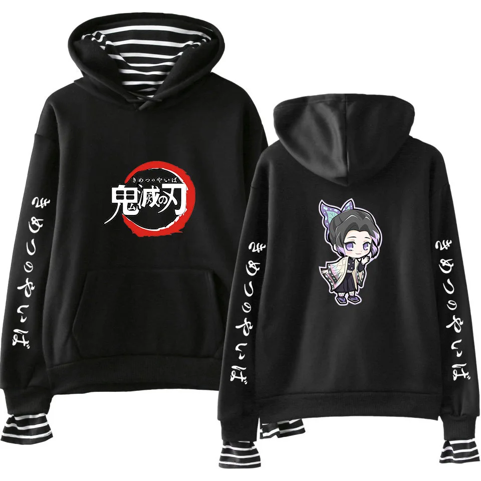 

Модная толстовка с капюшоном в стиле аниме «рассекающий демонов» для мужчин и женщин, Kimetsu No Yaiba, весенние свитшоты унисекс, уличная одежда, п...