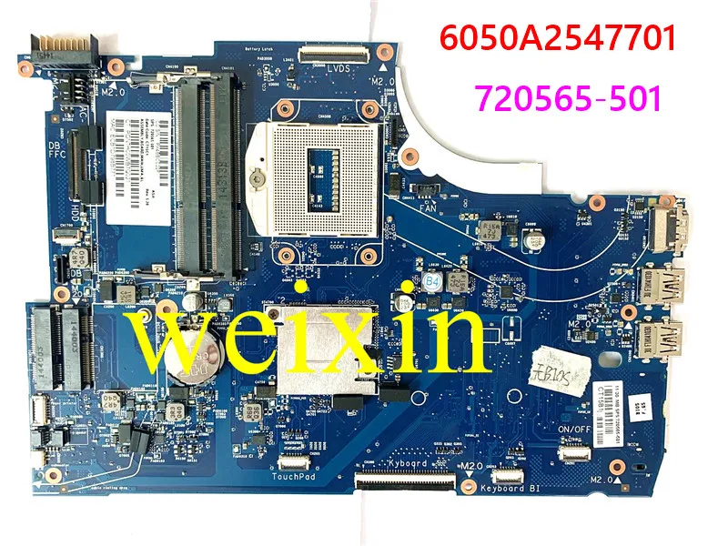 Высококачественная и новая материнская плата для ноутбука HP ENVY 15 J HM86 720565 501