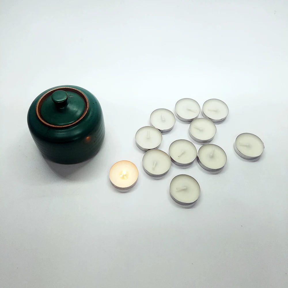 Свечи TeaLight цветные неароматические свечи для путешествий центральный элемент
