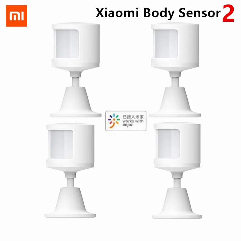 В наличии Новый Xiaomi Mijia датчик обнаружения человеческого тела 2 через IOS и Android Smart