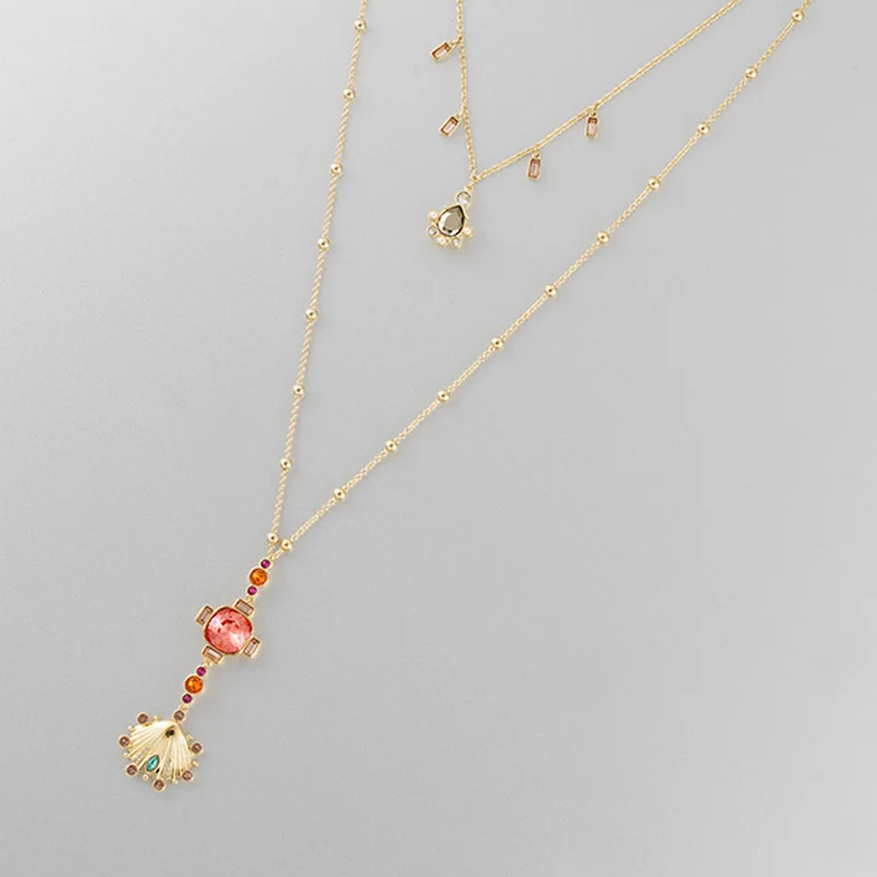 

2020 New Fashion Charm Pure 925 Silver Original 1:1 Copy, Elegant And Exquisite Wild Necklace Female Luxury Jewelry Gifts