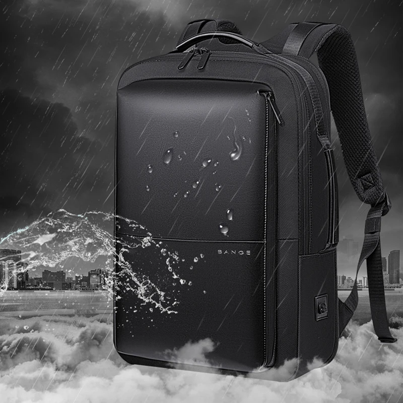 bange professional men business backpack waterproof travel backpack 15 6laptop backpack school bag office men backpack free global shipping