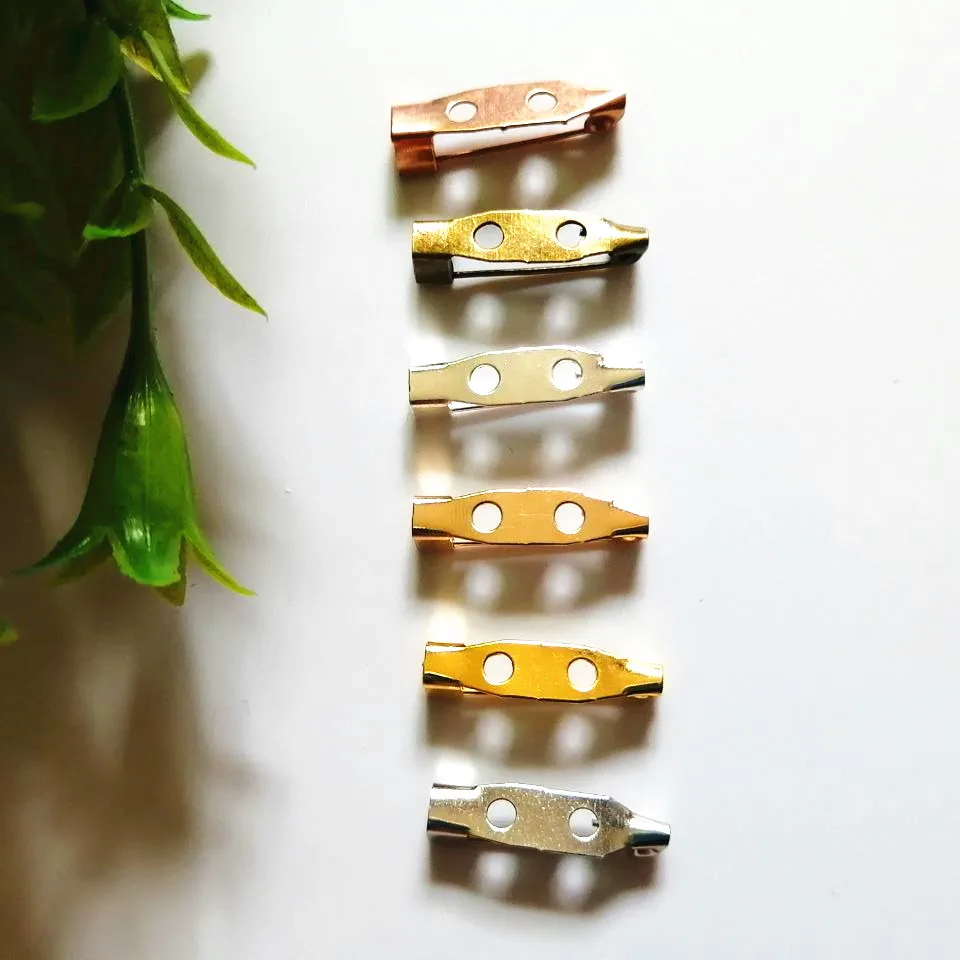 50 шт. фурнитура для изготовления ювелирных изделий никелевая/Серебристая