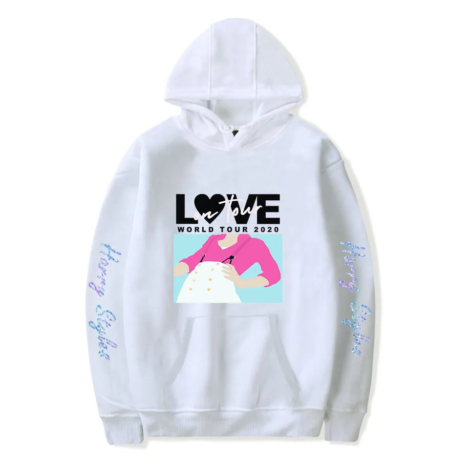 

2020 Harry Styles Hoodies Men Women white Sweatshirt Hoodie Hip Hop Clothing LOVE World Tour New Harajuku Jacket Pullover tops