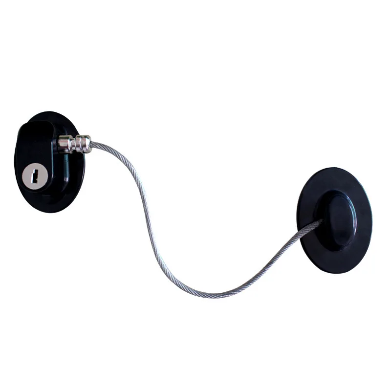 

Stainless Steel Baby Child Safety Lock Window Refrigerator Opening Security Cable Door Lock for Kids Safety Protector Protection