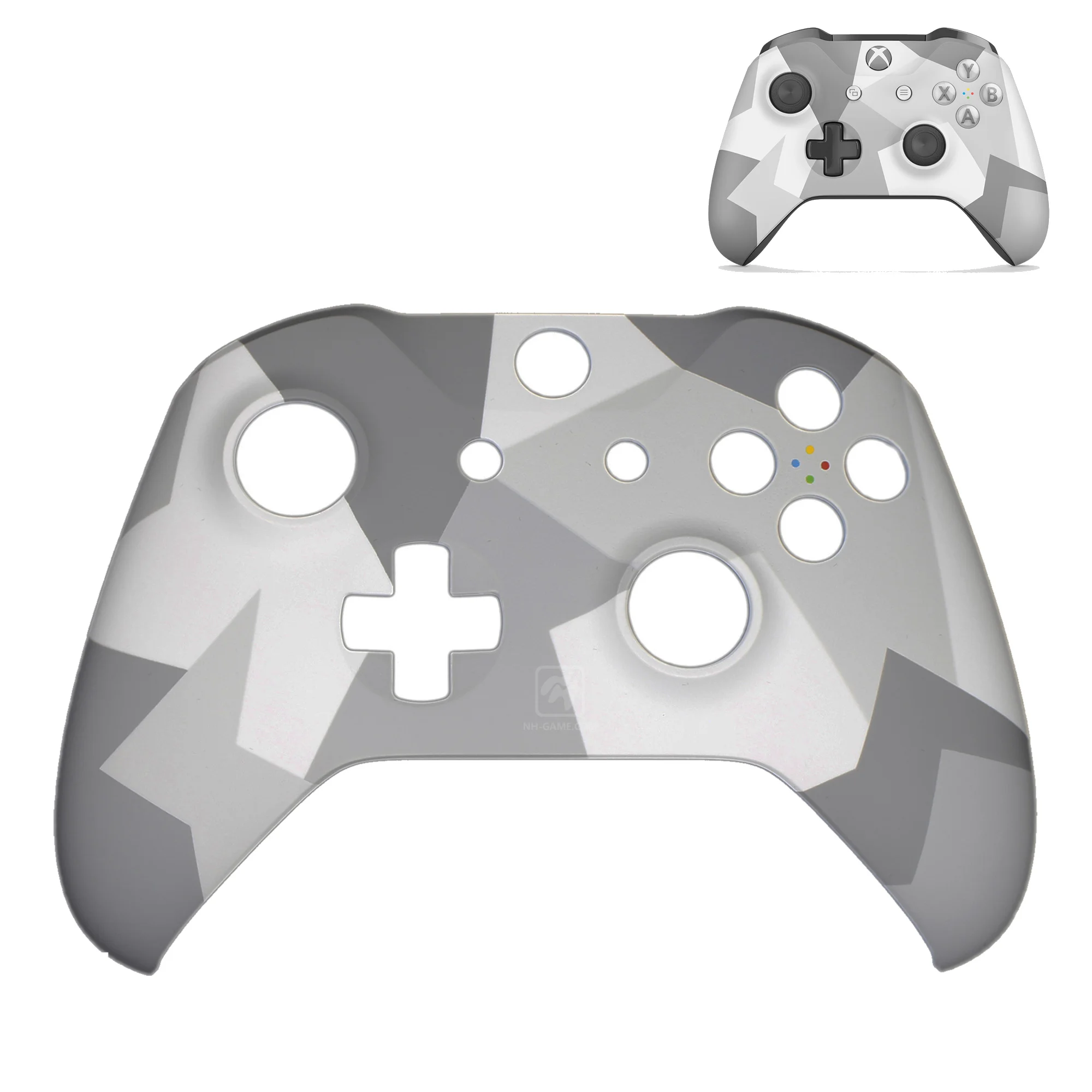 Сменный Корпус для xbox ONE S геймпад пластиковый передний верхний чехол для xbox One X Тонкий контроллер