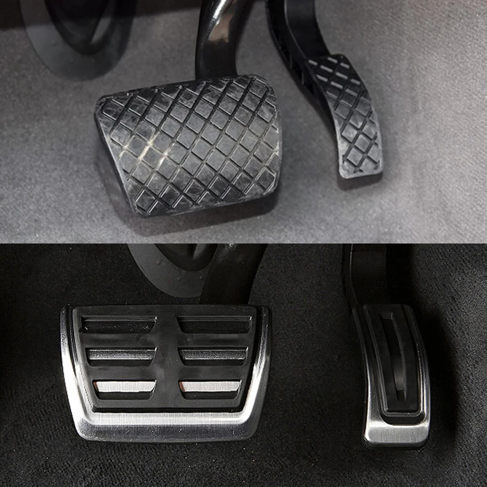 Педали тормоза газа из нержавеющей стали для Audi Q7 Porsche Cayenne Volkswagen Touareg 2007-2015
