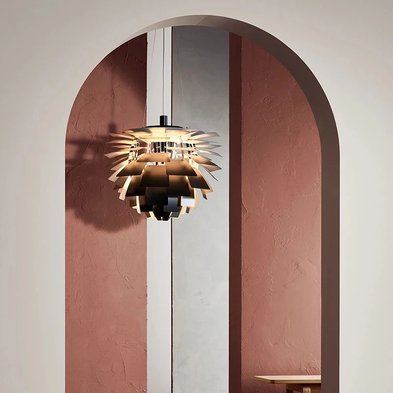 Датская лампа Ph в виде сосны скандинавском современном креативном дизайне для