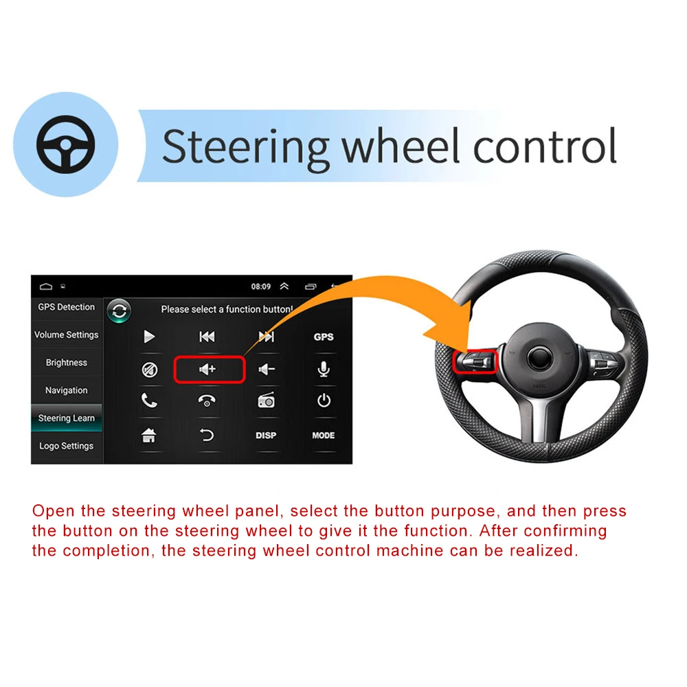 Podofo 2din Автомагнитола Android gps Navi Wifi Автомобильный мультимедийный плеер