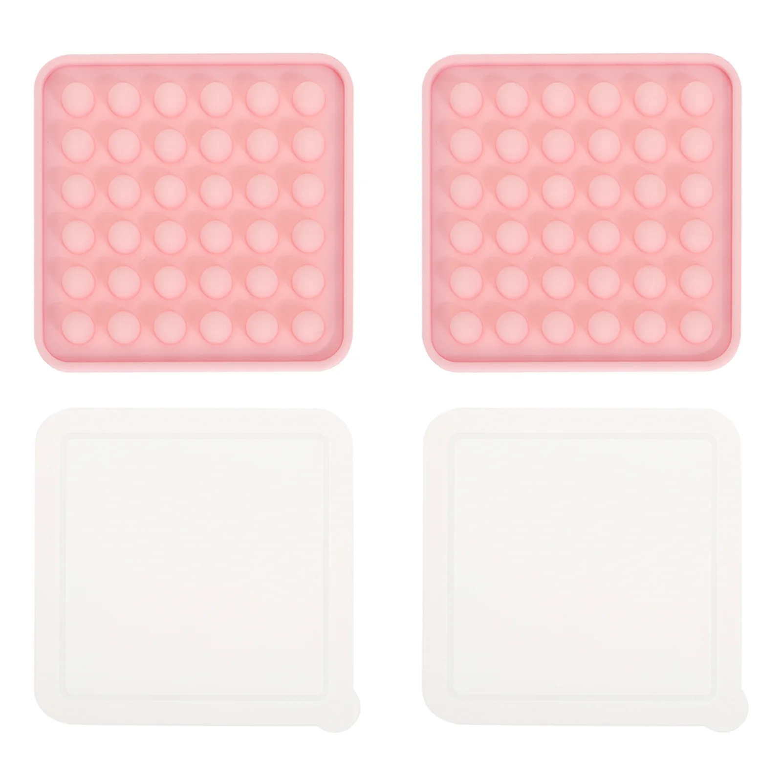 

2pcs Mini Ice Making Mold Ice Cube Making Tray Shape Ice Mold with Lids