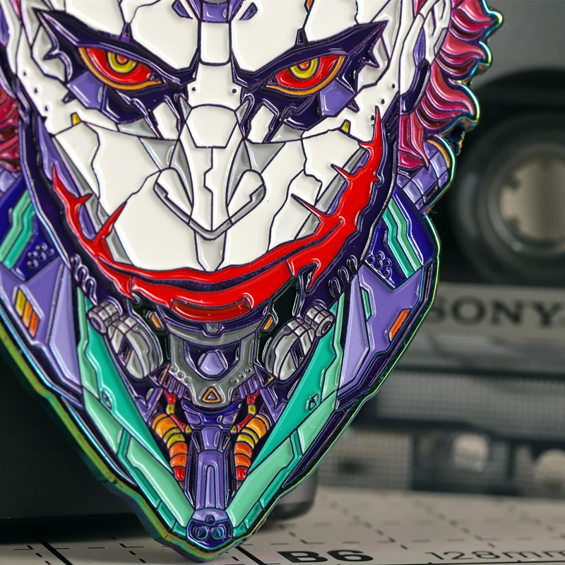 Artist Co-фирменный механический фредер DC JOKER Dark Knight Heath Ledger бейдж экшн-фигурка модели