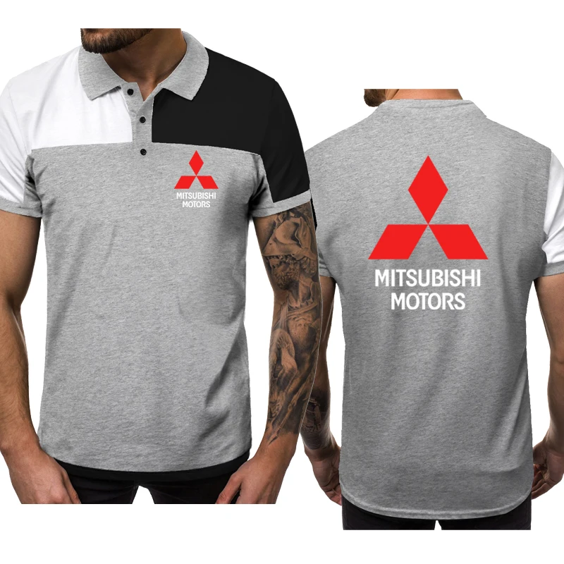Рубашка поло мужская с коротким рукавом модная повседневная легсветильник кофта