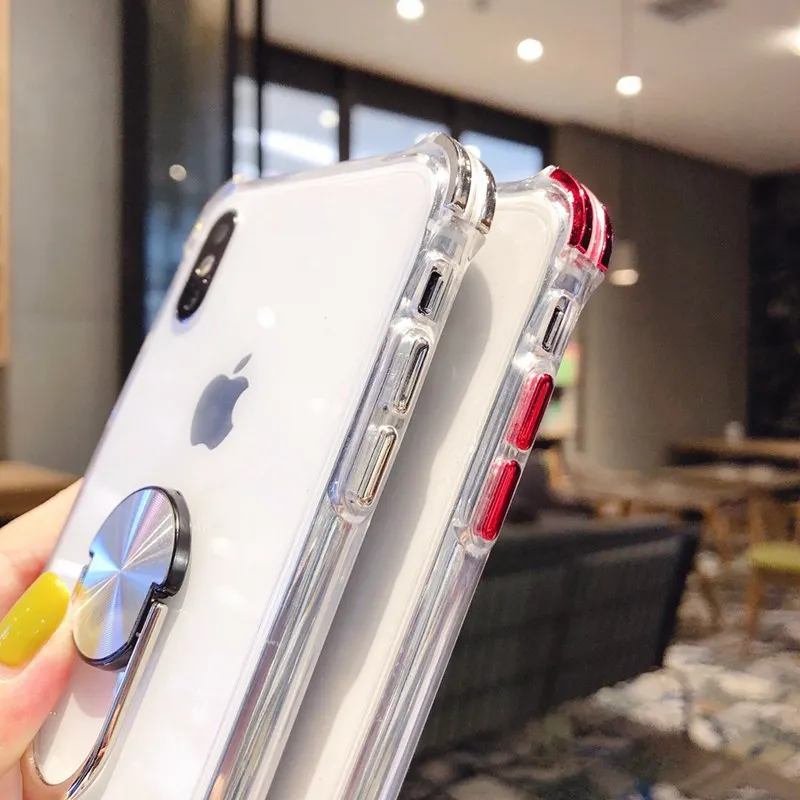 Чехол для iphone 11 Pro XS XR XSMax xonexr 7 8 10 магнитный Прозрачный мягкий силиконовый чехол 6 s
