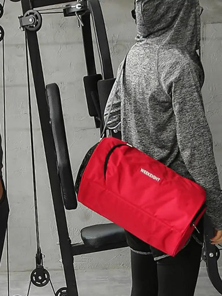 Fitness Bag Male Dry Wet Sports Female Slung Large Capacity Short Travel Portable Duffel Swimming | Спорт и развлечения