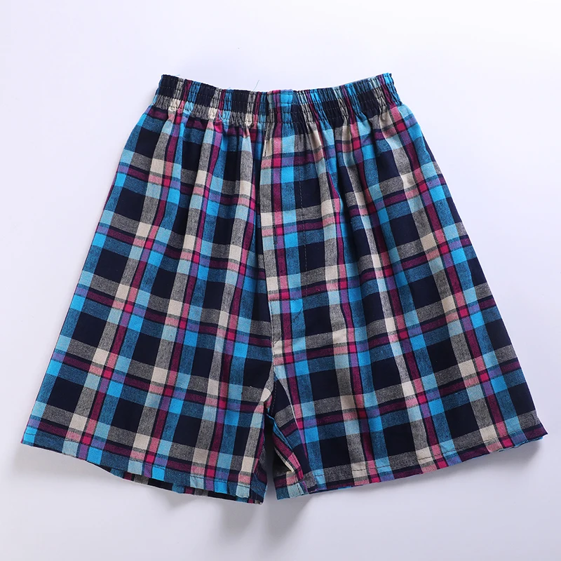 Высококачественные Брендовые мужские шорты боксеры 4 упаковки тканые хлопковые