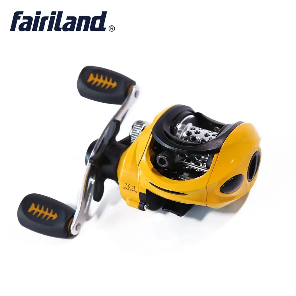 Рыболовная катушка из алюминиевого сплава L/F 8 кг 7 0: 1 12 + шарикоподшипников | Спорт