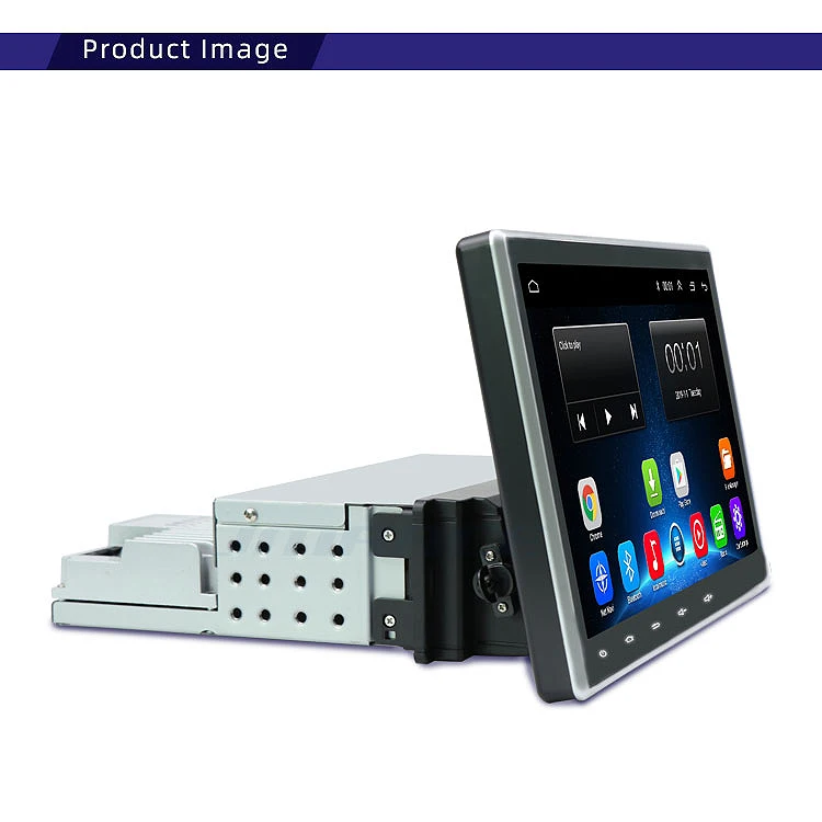 Android 8.1 Car Player 10 Inch 1 Din 1G+16G Universal GPS Navigation Stereo Radio Wifi BT DVR Mirror Link | Автомобили и