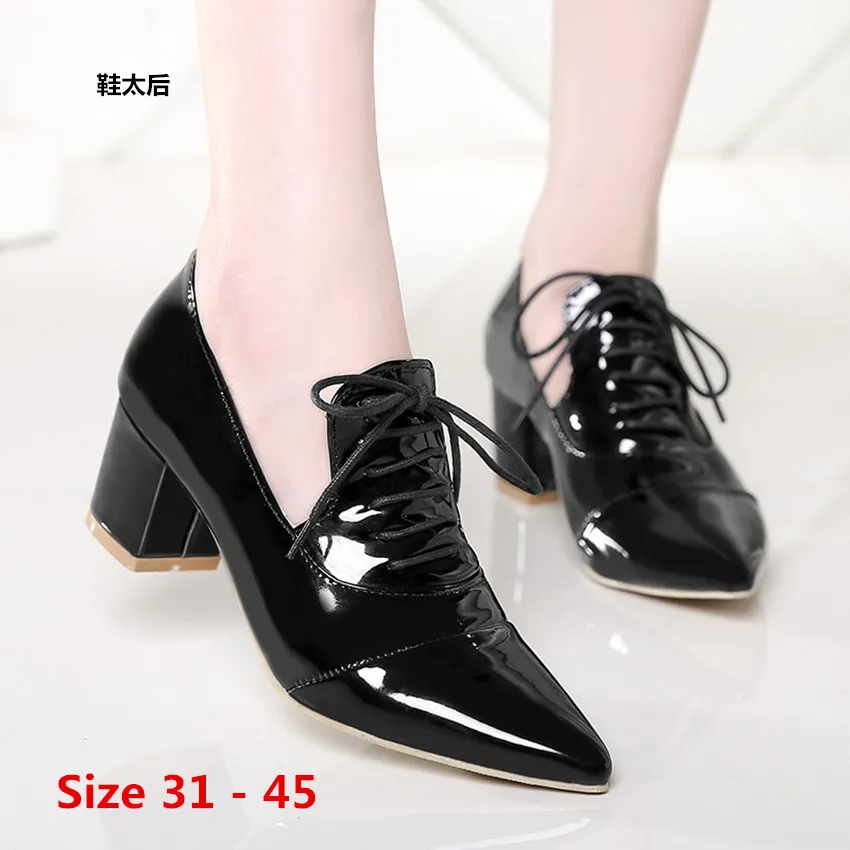 

Stiletto Women Pumps High Heel Shoes Women Concise Office Lady High Heels Small Big Size 31 - 45