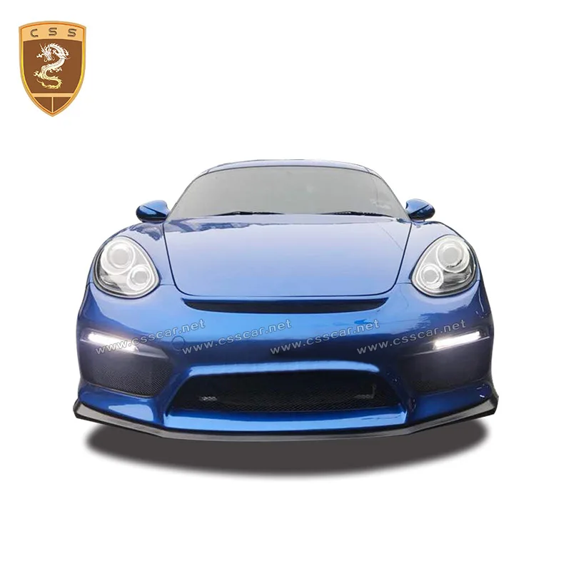 GT4 стиль FRP передний бампер задний диффузор спойлер Крылья комплект кузова