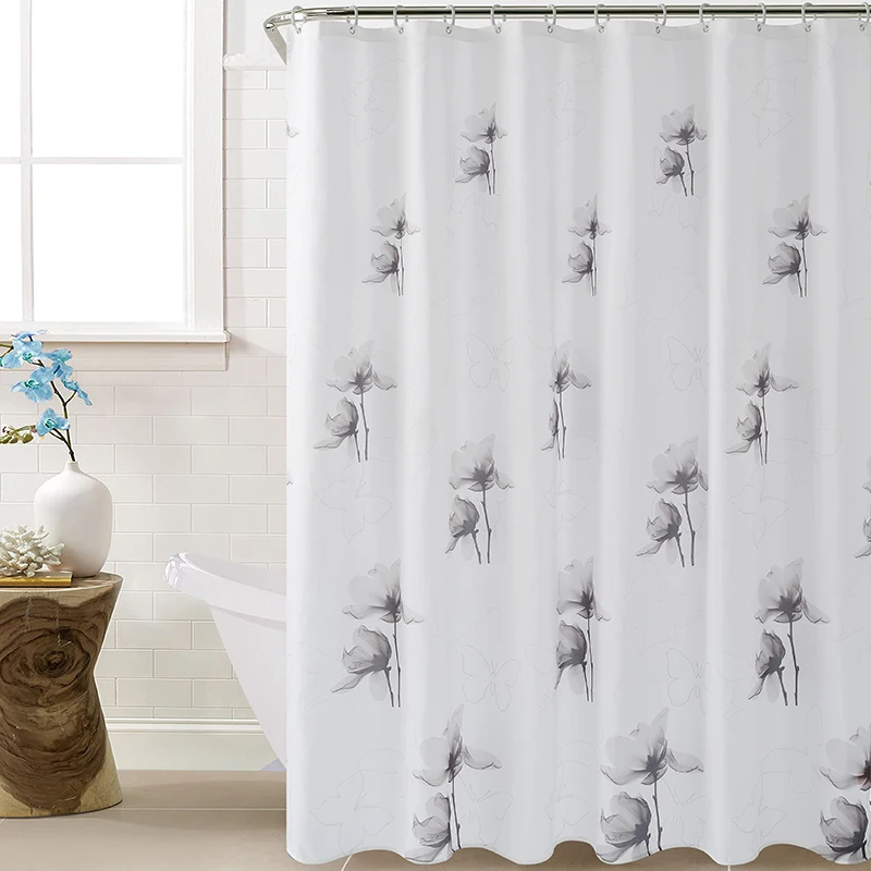 2019 красивые живописи тушью душевая занавеска полиэстер устойчивая к плесени для