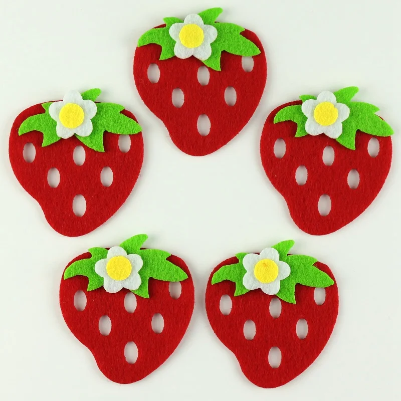 46 стилей фетровые нашивки фрукты/цветы/воздушный шар/Животные Аппликации