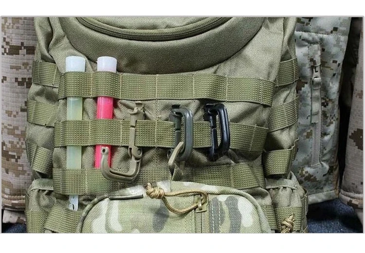 Открытый Молл крюк для рюкзака военный ремень с крючком крюк Охота Кемпинг скалолазание выживания аксессуар тактические инструменты
