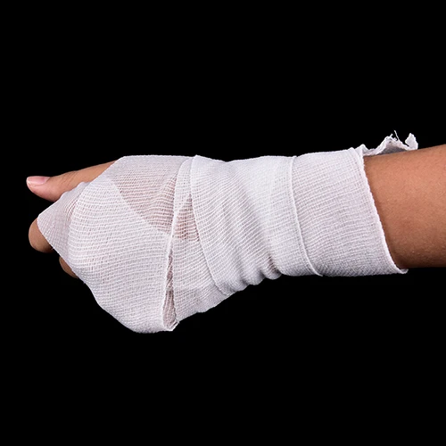 One Roll Elastic Bandage Waterproof Breathable Self-Adhering Wraps Adhesive First Aid Tape S/M/L Size | Красота и здоровье