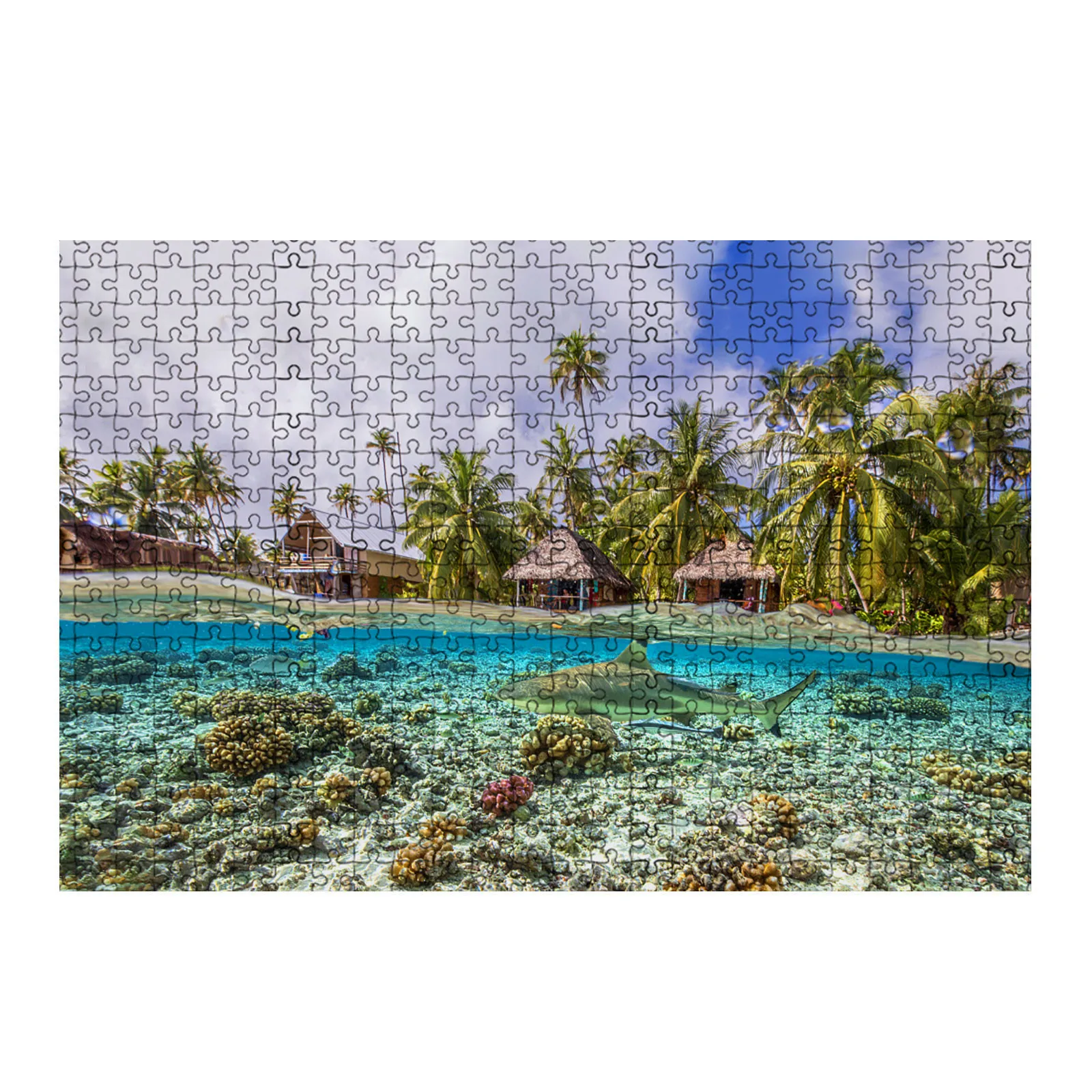 

Toy Puzzle For Adults Children Creative 1000 Piece Wooden Puzzle Holiday Gift Pattern games educational Toys juguetes nios