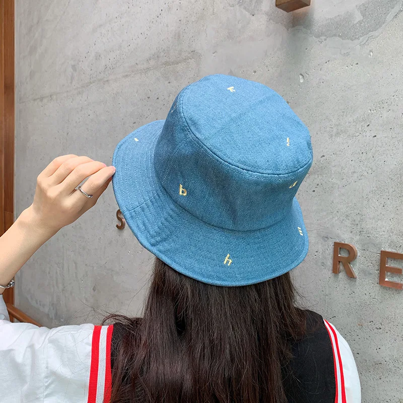 

Bucket Hats Casual Outdoor Panama Cap woman Sun Shade Fisherman Caps Harajuku Foldable Fishing Hat