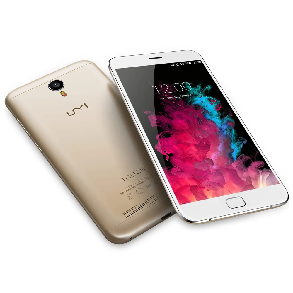 UMIDIGI сенсорный 4G смартфон 5," 2.5D 1920*1080 Android 6 3 Гб 16 Гб 5 Мп+ 13 МП Две камеры отпечатков пальцев OTG двухчастотный WiFi